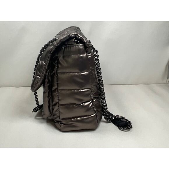 Think Royln Shoulder Bag Quilted Crossbody/Shoulder Tote Adjustable Chain Strap - Picture 4 of 16